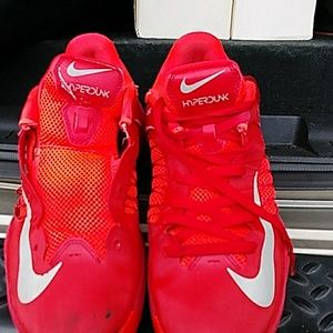 Nike hyperdunk neon orange mens size 11